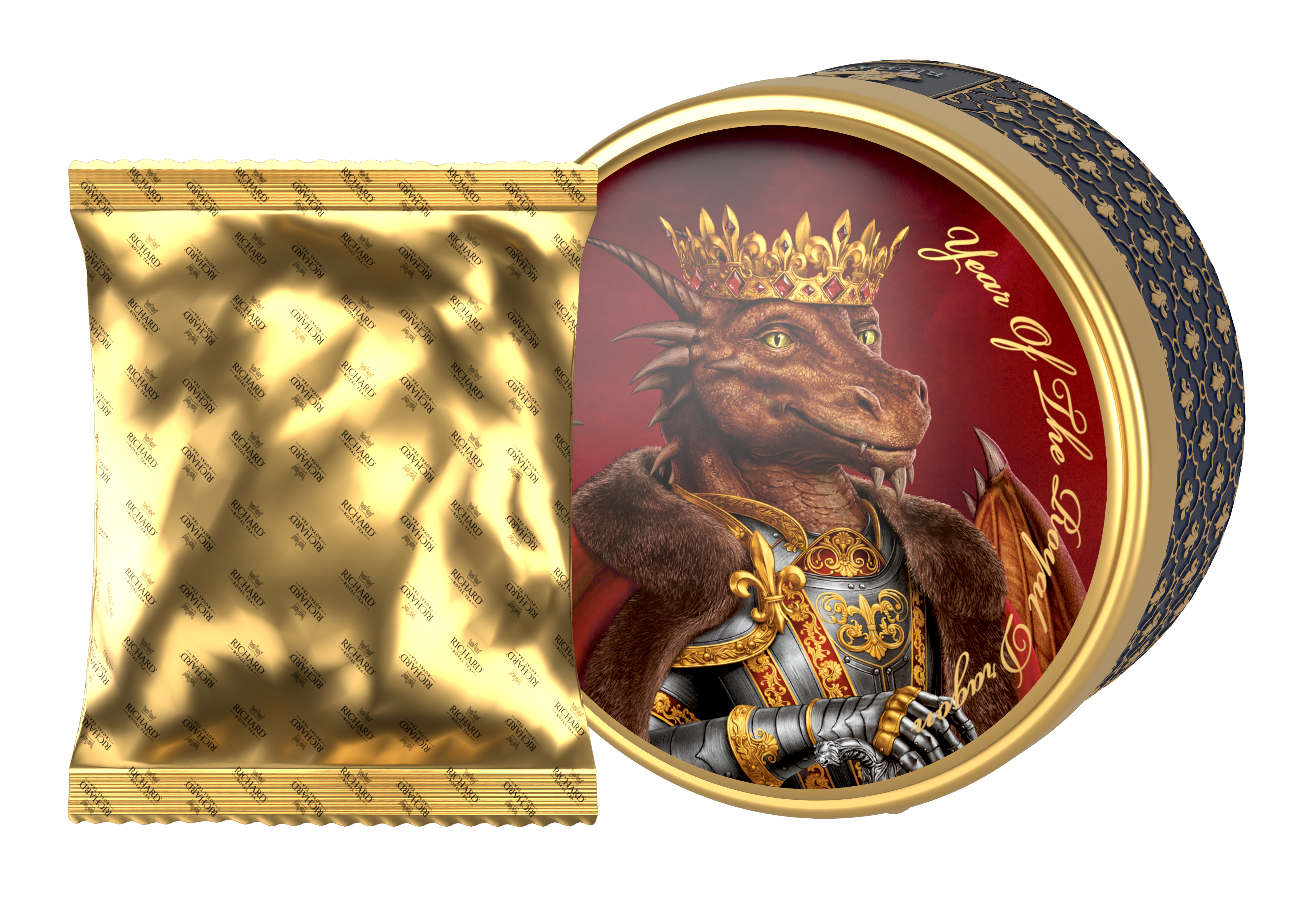 Year of the Royal Dragon, King, loose leaf black tea, 40 g
